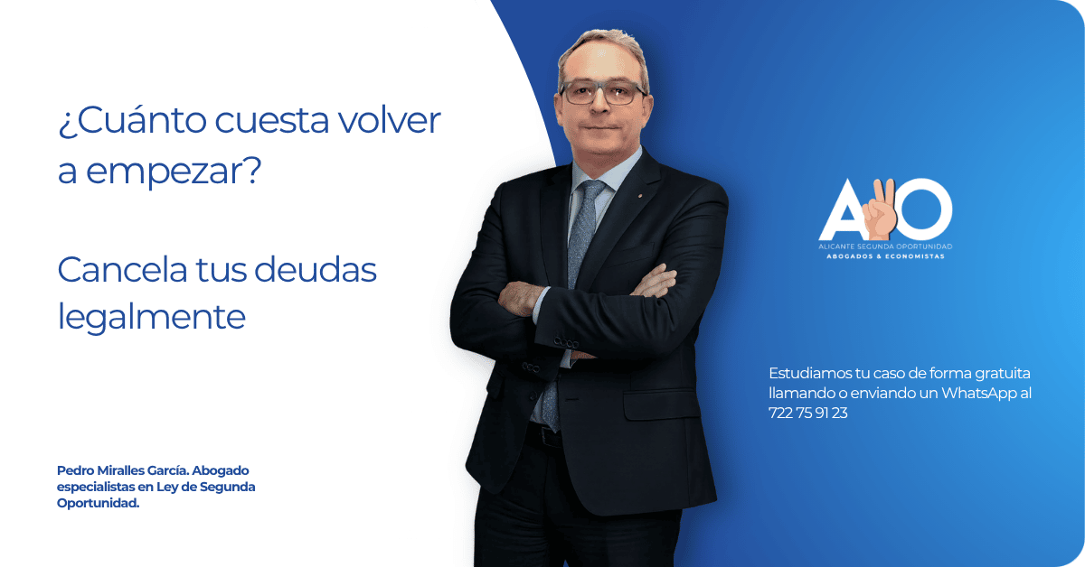 coste ley segunda oportunidad Alicante